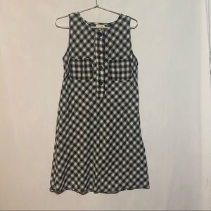 Max Studio, size M, black plaid dress